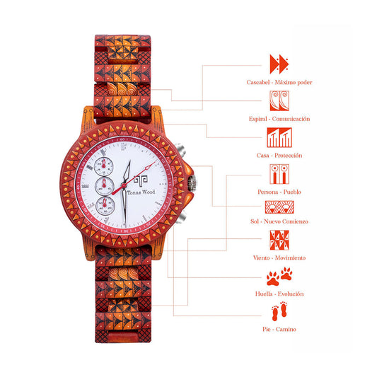 Reloj Alebrije | Modelo Mayab AGOTADO