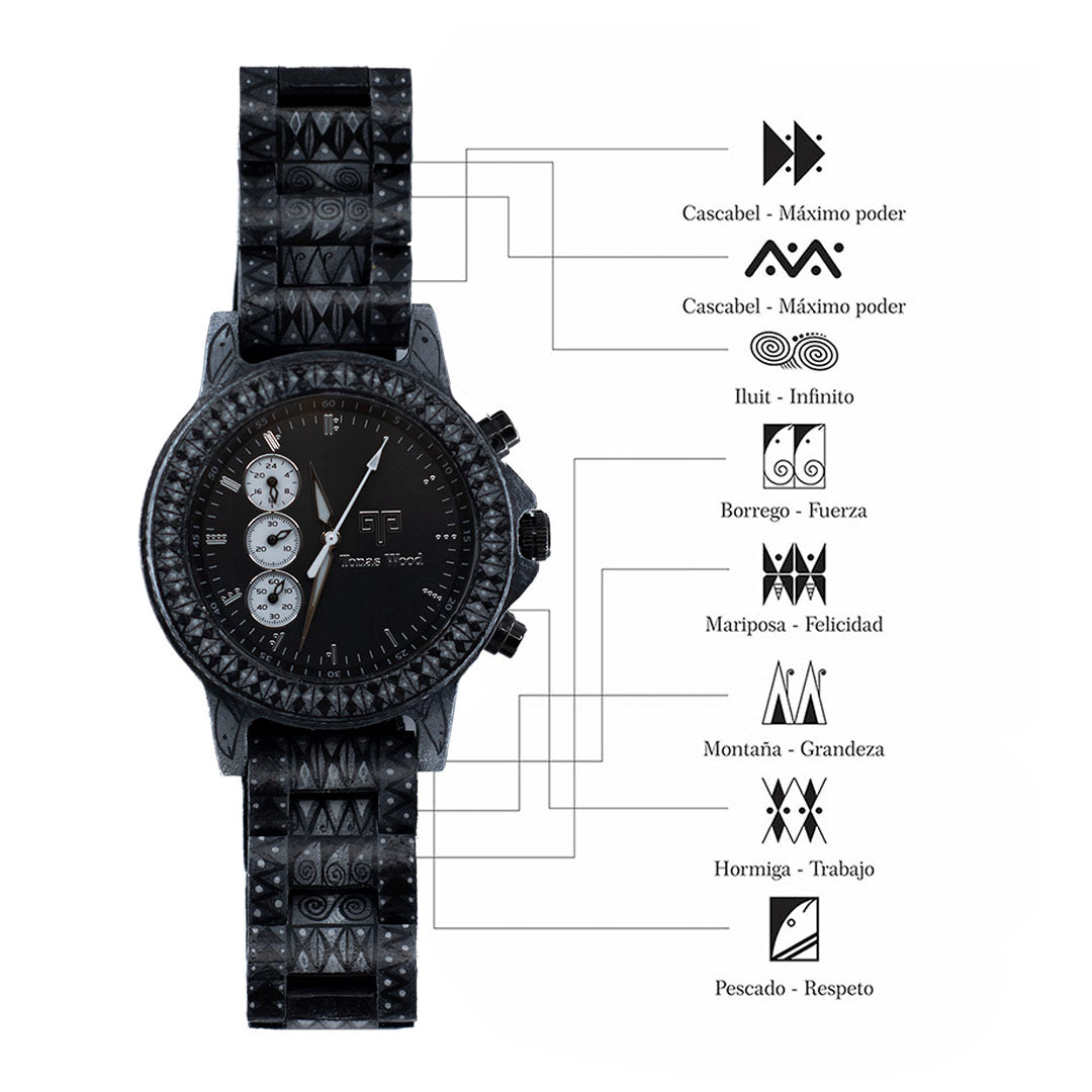 Reloj Alebrije | Modelo Ek Balam